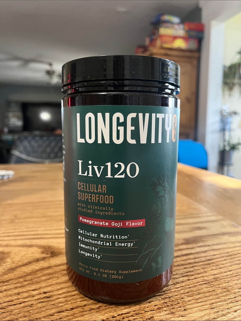Liv120 Cellular Superfood - Green Pomegranate Goji
